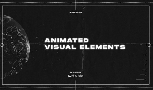 Blindusk - Animated Visual Elements