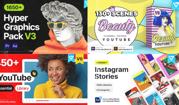 VideoHive EasyEdit Viewer Packs Collection 2023