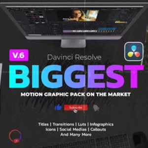 Videohive - Davinci Resolve Motion Graphic Pack