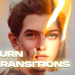 Videohive - Burn Transitions for DaVinci Resolve