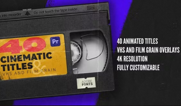 Videohive - Cinematic Titles MOGRT