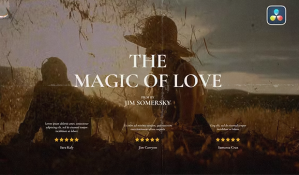 Videohive - Cinematic Titles for Davinci Resolve