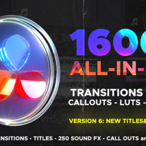 Videohive - Transitions Library for DaVinci Resolve