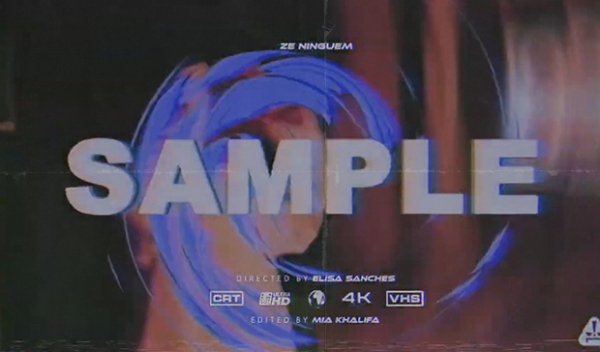 3D Title For Music Video