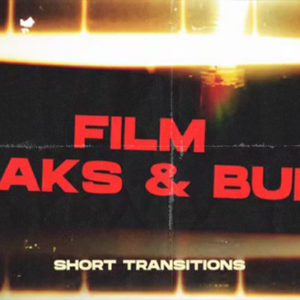 Videohive - Film Leaks Burn Transitions