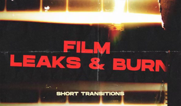 Videohive - Film Leaks Burn Transitions