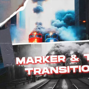 Videohive - Marker & Tape Transitions Vol. 2