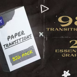 Videohive - Paper Transitions Big Pack