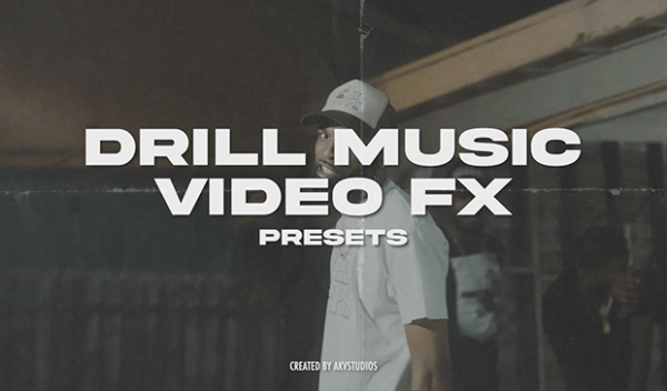 AKV Studios - Drill Music Video FX Presets