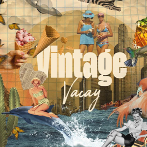 Creative Market - Vintage Vacay Collage Kit
