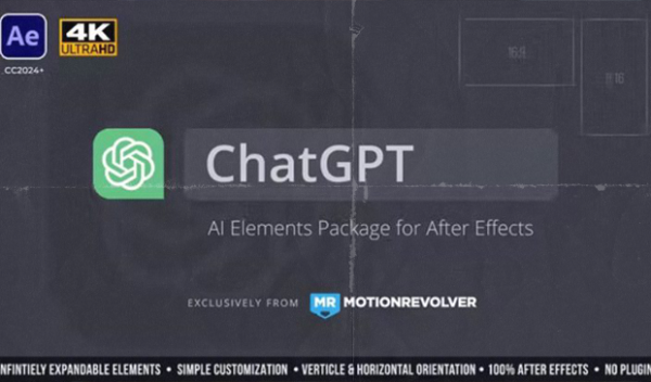 Chat GPT AI Elements v1.0 for After Effects