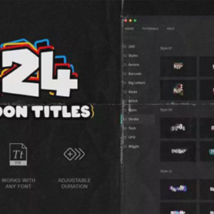 Videohive - Cartoon Titles for PP & AE