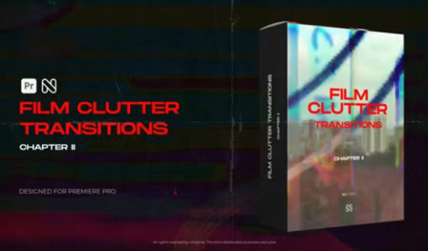 Videohive - Film Clutter Transitions Vol 2 for Premiere Pro