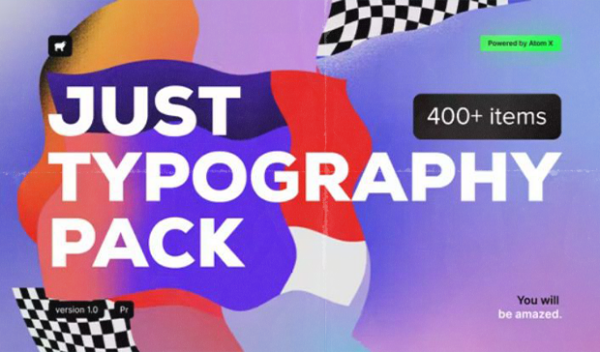 Videohive - Just Typography Pack for Premiere Pro (AtomX)