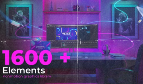 Videohive - Pack Nonmotion Graphics Library Extension