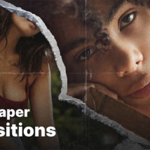 Videohive - Paper Texture Transitions MOGRT
