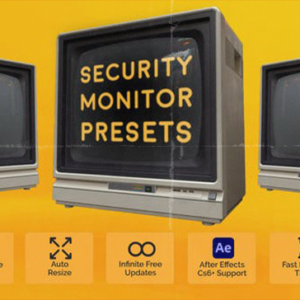 Videohive - Security Monitor Presets