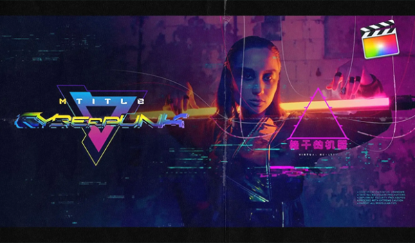 MotionVFX - mTitle Cyberpunk