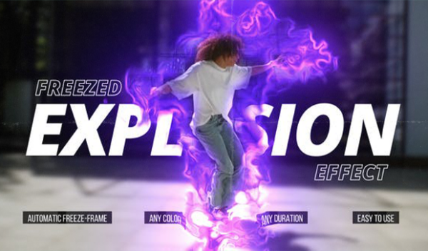 Videohive - Freezed Explosion Effect for DVR