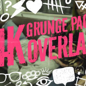 Videohive - Grunge Pack Overlay for DaVinci Resolve