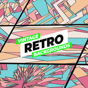 Videohive - Vintage Retro Backgrounds MOGRT