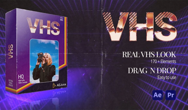 AEJuice - VHS for After Effects & Premiere Pro