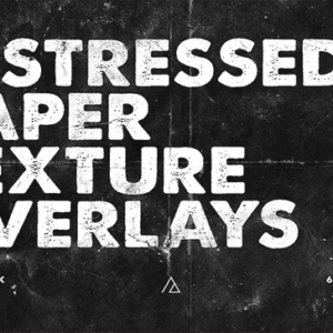 Creative Market - Distressed Paper Texture Overlays