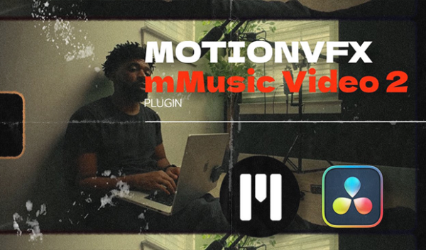 MotionVFX - mMusic Video 2 for DaVinci Resolve