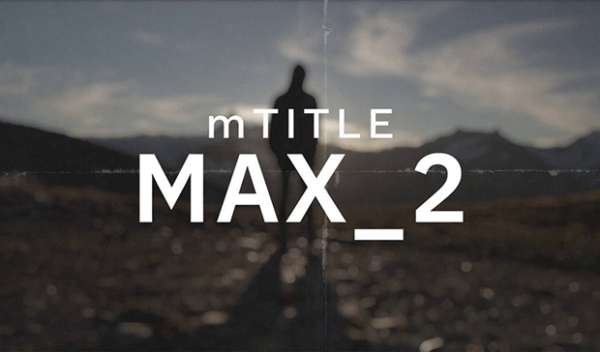 MotionVFX - mTitle MAX 2