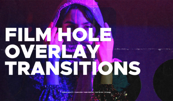 Videohive - Film Hole Overlay Transitions