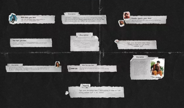 Videohive - Paper Cutting Lower Thirds for After Effects