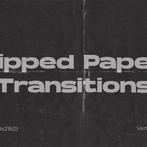 Videohive - Ripped Paper Transitions