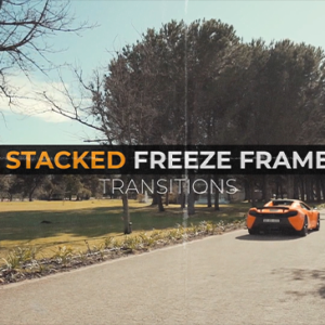 Videohive - Stacked Freeze Frame Transitions