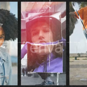 Videohive - Vertical Ripped Paper Transitions