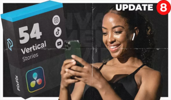 Videohive - Vertical Stories DaVinci Resolve