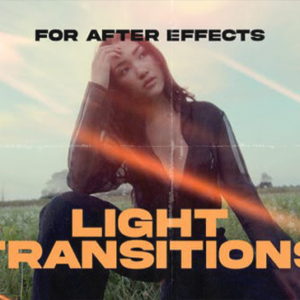 Flash Light Transitions and Overlays for After Effects