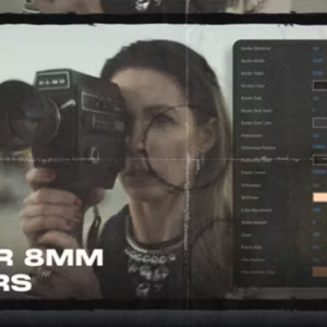 Super 8mm Film Filters for Premiere Pro