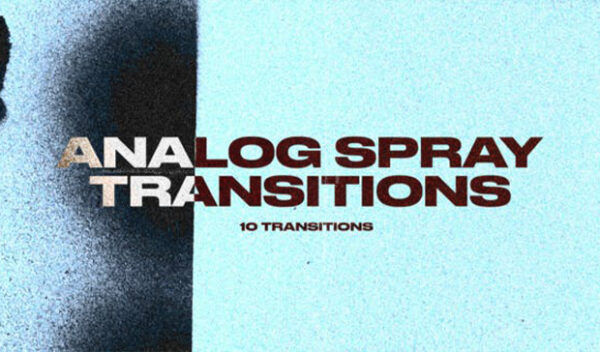 Analog Spray Transitions for Final Cut
