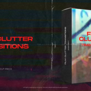 Film Clutter Transitions V1+V2 for Final Cut