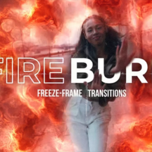 Fire Burn Transitions for Davinci Resolve