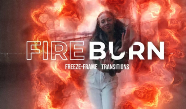 Fire Burn Transitions for Davinci Resolve