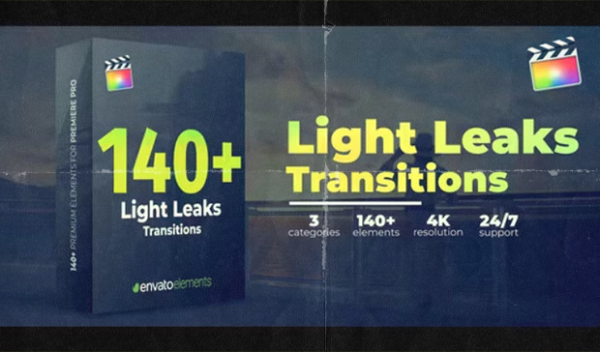 Light Leaks Transitions for Final Cut