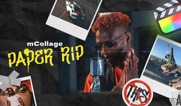 MotionVFX - mCollage Paper Rip for FCPX