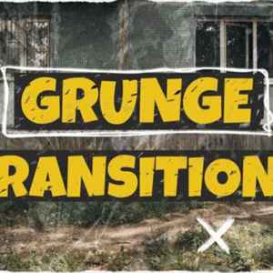 Grunge Transitions for After Effects