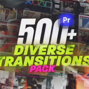 500+ Diverse Transitions Pack