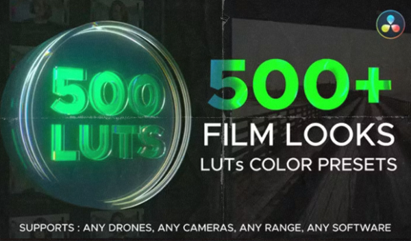 LUT Color Presets for DaVinci Resolve