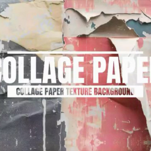 Collage Paper Texture Paper Background