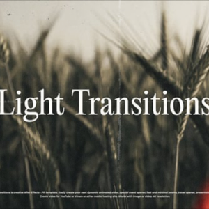 Light Transitions for After Effects