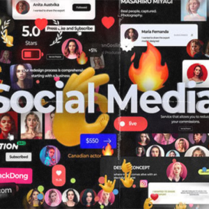 Social Media Graphics Pack for Premiere Pro