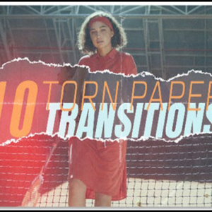 Torn Paper Transitions for After Effects